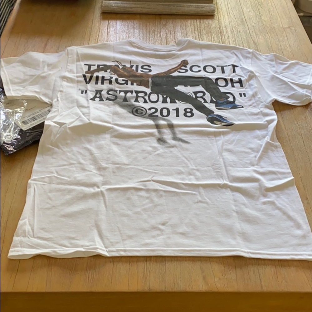 Travis Scott x offwhite Virgil abloh Tee Size L
